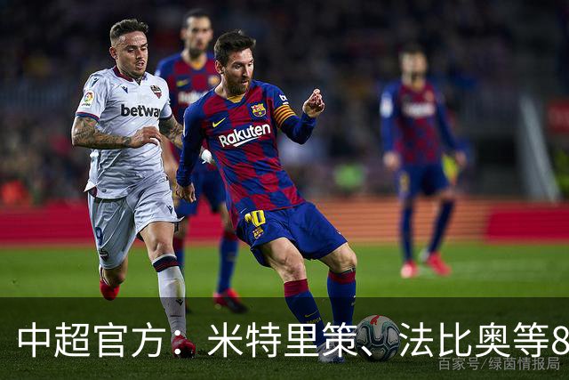中超官方：米特里策、法比奥等8人入围8月&9月最佳候选名单
