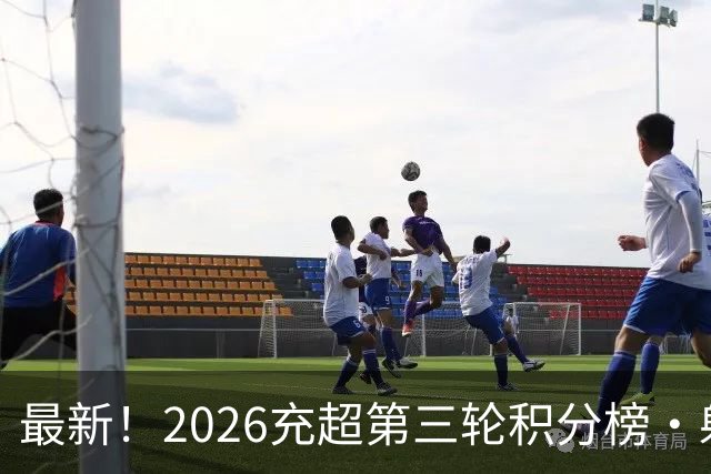 最新！2026充超第三轮积分榜·射手榜公示